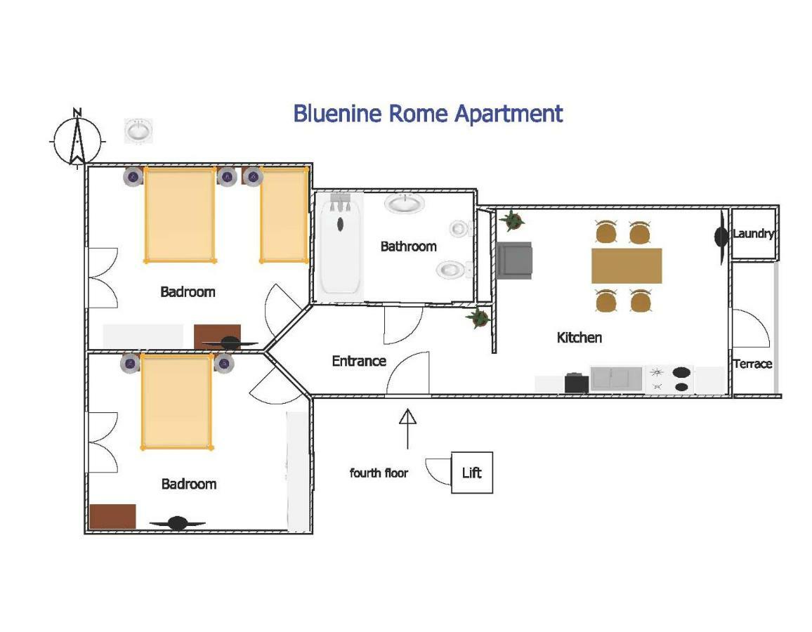 Bluenine Rome Apartment Extérieur photo